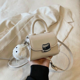 [Peinn] Túi xách nữ , túi mini sách tay đeo chéo đeo vai tặng kèm cục bông siêu đáng yêu 183