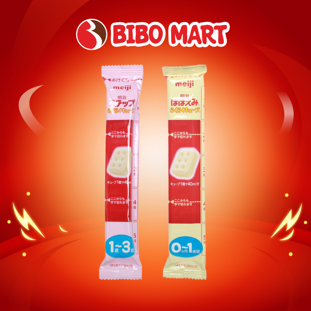 Sữa Meiji Nội Địa Nhật Dạng Thanh Cho Bé 0-3 Tuổi - 1 Thanh - Bibo Mart