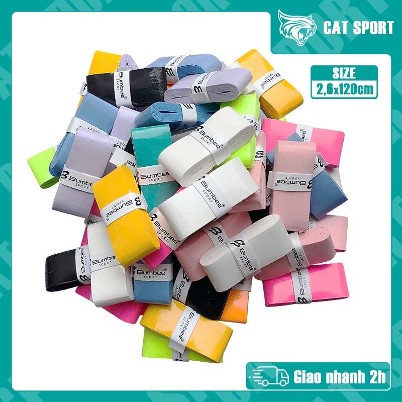 [Combo] 5 Quấn cán vợt cầu lông BUMBEE AS007 loại 2 lớp nilong