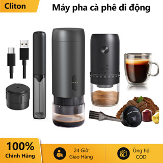 Cilton Máy Espresso Cầm Tay, Áp Suất Cao 20 Thanh, Khai Thác Một Chạm, Tuổi Thọ Pin 60 Lần, Máy Pha Cà Phê