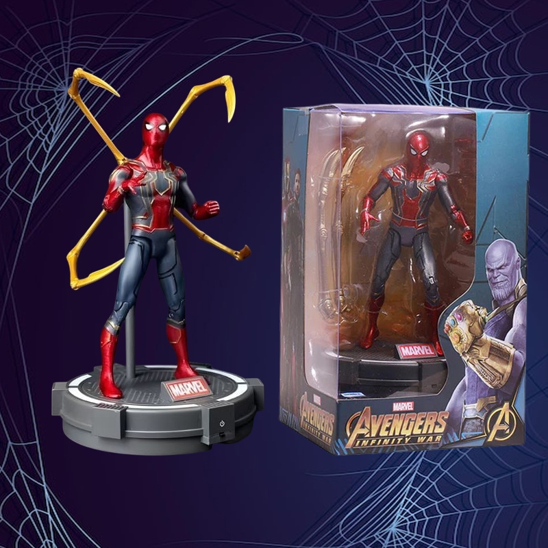 Mô hình Marvel – Iron Spider-Man with Luminous Stand – ZD Toys – ZM33