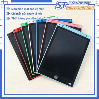 Bảng vẽ tự xóa LCD đa màu, kèm bút & pin - Đồ chơi an toàn, phát triển tư duy cho bé,quà cho trẻ em.