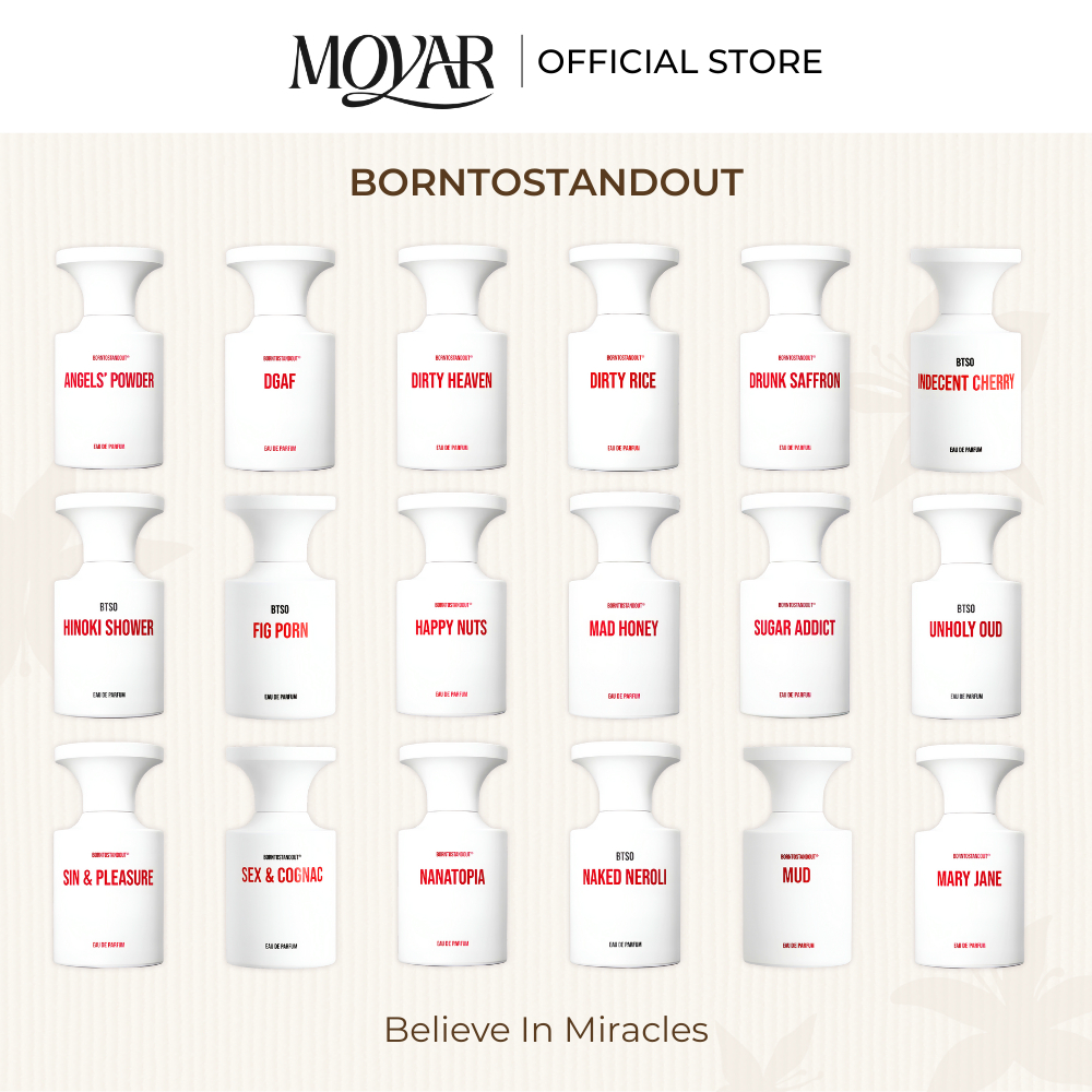 Nước Hoa Borntostandout (BTSO) | Nước Hoa Unisex | Moyar Perfume