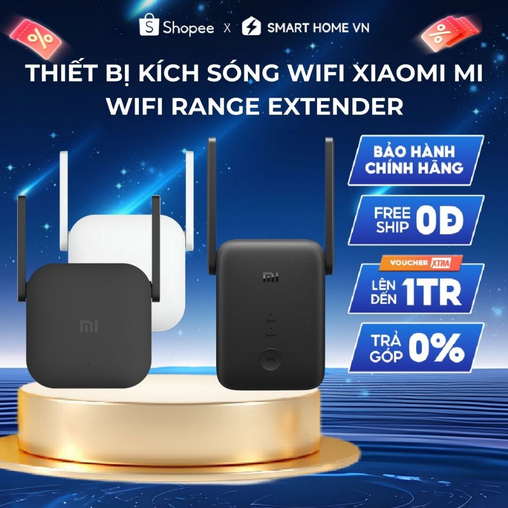 Thiết Bị Kích Sóng Wifi Xiaomi Mi WiFi Range Extender | Bảo Hành 12 Tháng