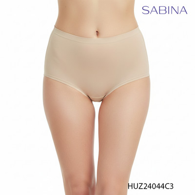 Quần Lót Lưng Vừa Cạp Cao Không Viền May Màu Trơn Habpy Panty Zone By Sabina HUZ24044