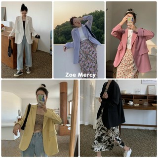 [SẴN]-Áo Blazer phong cách Ulzzang thanh lịch cá tính thời thượng (C38)