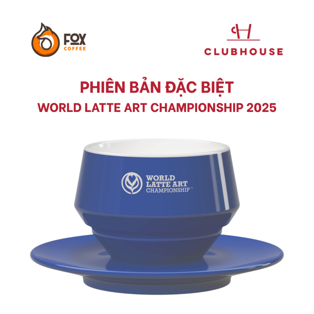 Ly, Cốc Uống Cà Phê Cao Cấp MANIKO Club House Phiên Bản Đặc biệt WLAC 2025 | CLUB HOUSE COFFEE CUPS