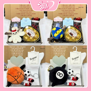 [Tặng Thiệp +Đèn] Set Quà Tặng Cho Nam Móc Khoá Thể Thao Tặng Sinh Nhật Trung Thu 19/11