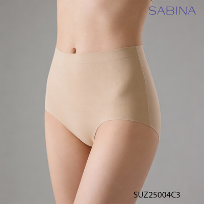 [HÀNG MỚI VỀ] Quần Lót Lưng Cao Cạp Cao Không Viền May Seamless Cấp Màu Trơn Panty Zone By Sabina SUZ25004 (Có size lớn)