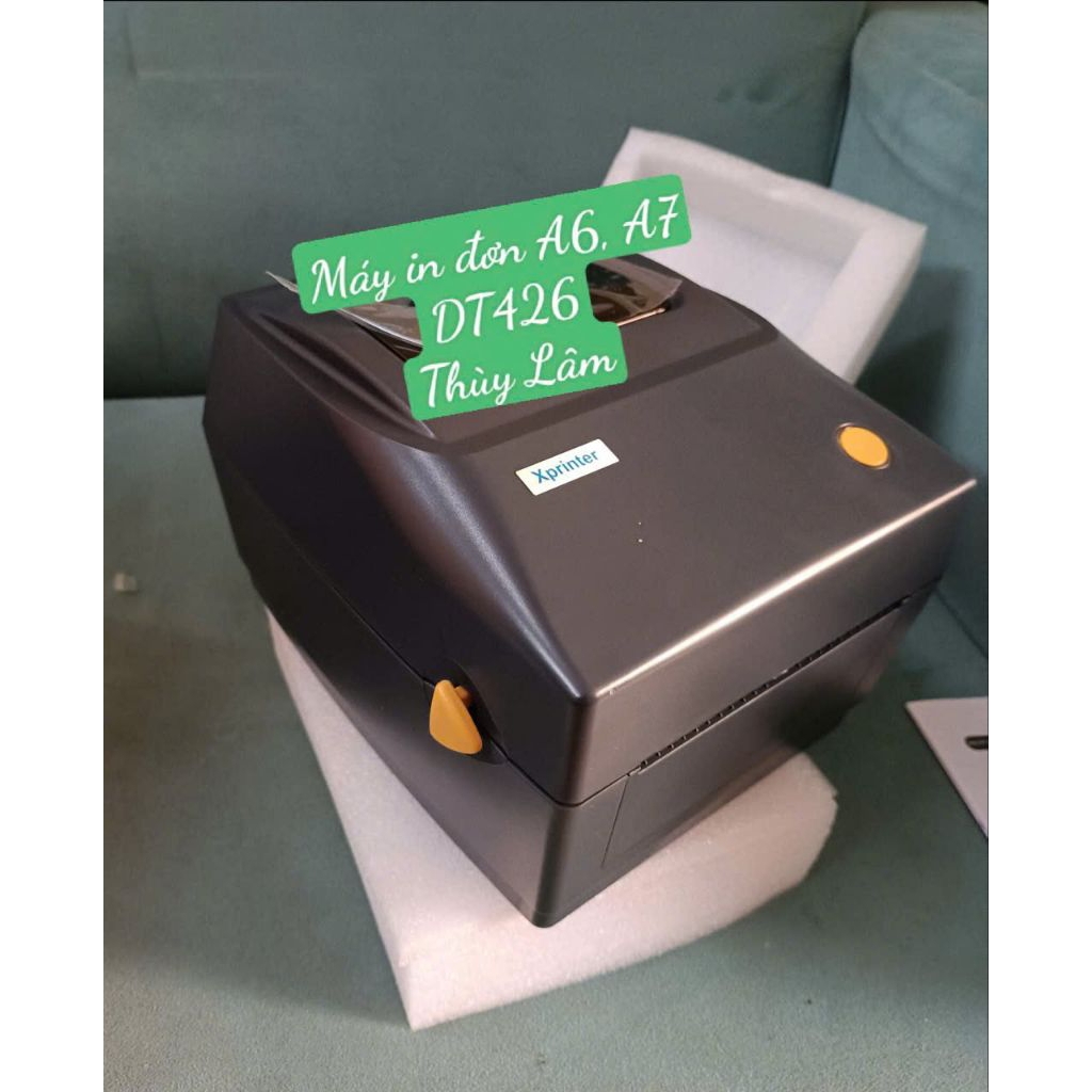 Máy in tem gọng kính mắt, Máy in nhiệt 426B in tem nhãn sản phẩm