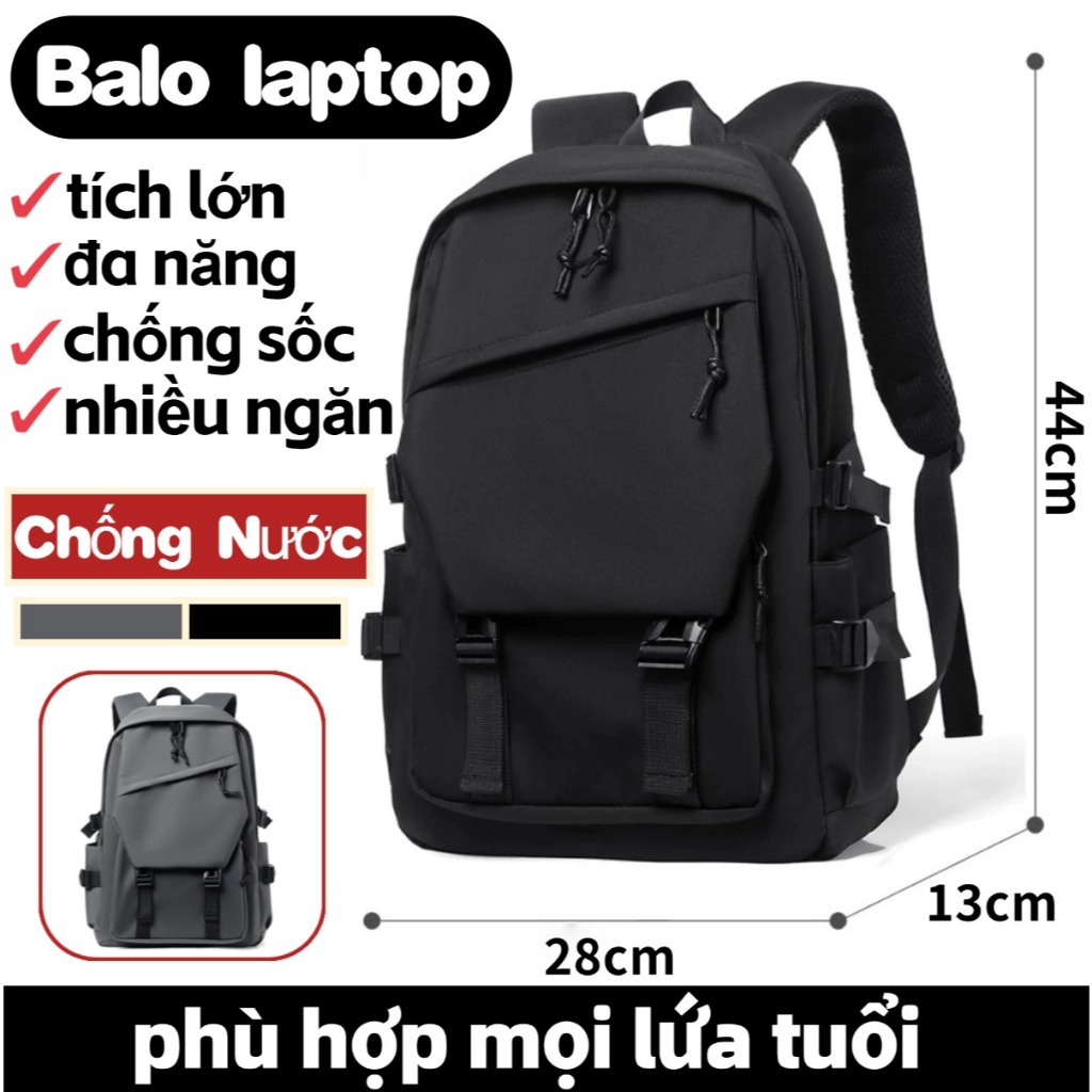 Balo laptop nam nữ Balo đi học chống nước không gian rộng Nhiều Ngăn Chứa Tiện Dụng  này cực kỳ bền nha