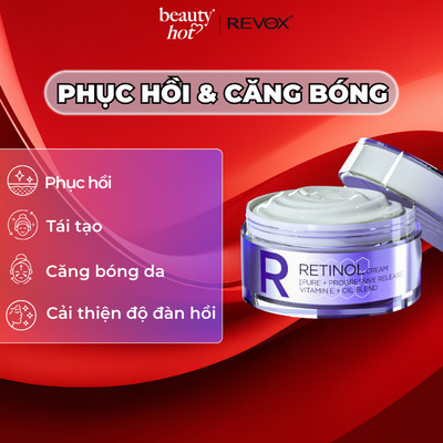 R Retinol - Kem dưỡng ngăn ngừa lão hóa chứa retinol cho da mặt Revox B77 - 50ml