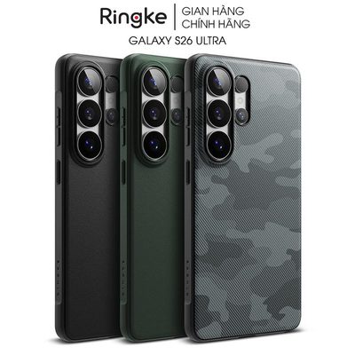 Ốp lưng Samsung Galaxy S26 Ultra RINGKE Onyx
