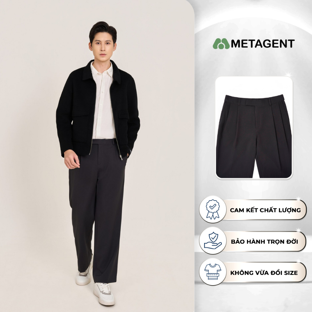 Quần dài Tuytsi Relaxed Grip, Quần nam Metagent MS 22E4416