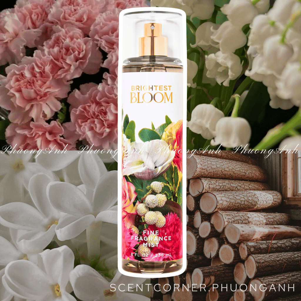 [ Mini để thử mùi ] Brightest Bloom - Xịt thơm Body Mist