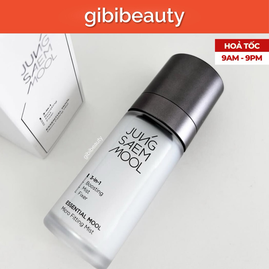 Xịt khoá makeup JUNG SAEM MOOL Essential Mool Micro Fitting Mist
