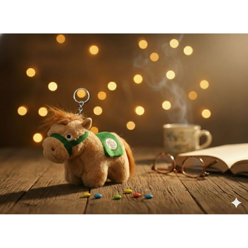 Móc Khóa Con Ngựa Pizza Company, Linh Vật Năm 2026 siêu dễ thương, đáng yêu