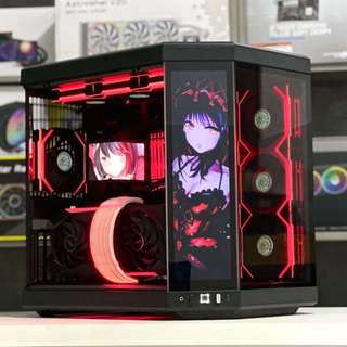 Case - Thùng máy Hyte Y70 Touch Infinite | Kèm sẵn Cable Riser PCIe 4.0