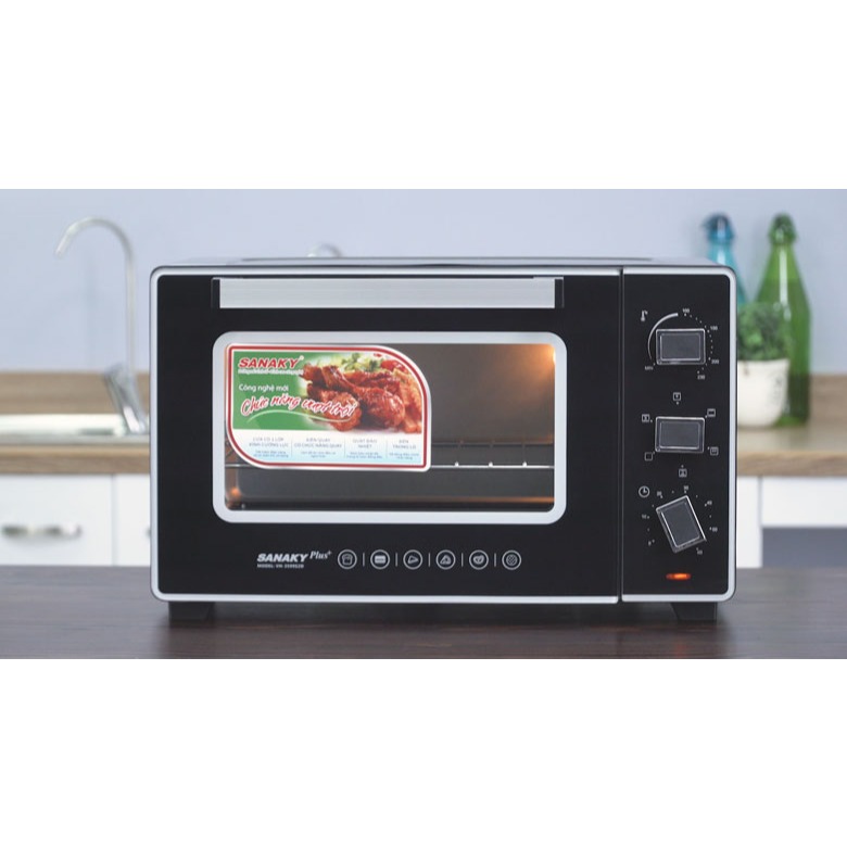 Lò nướng Sanaky VH3599S2D va VH3599N2D  35 lít - Sản phẩm trưng bày cấn nhẹ