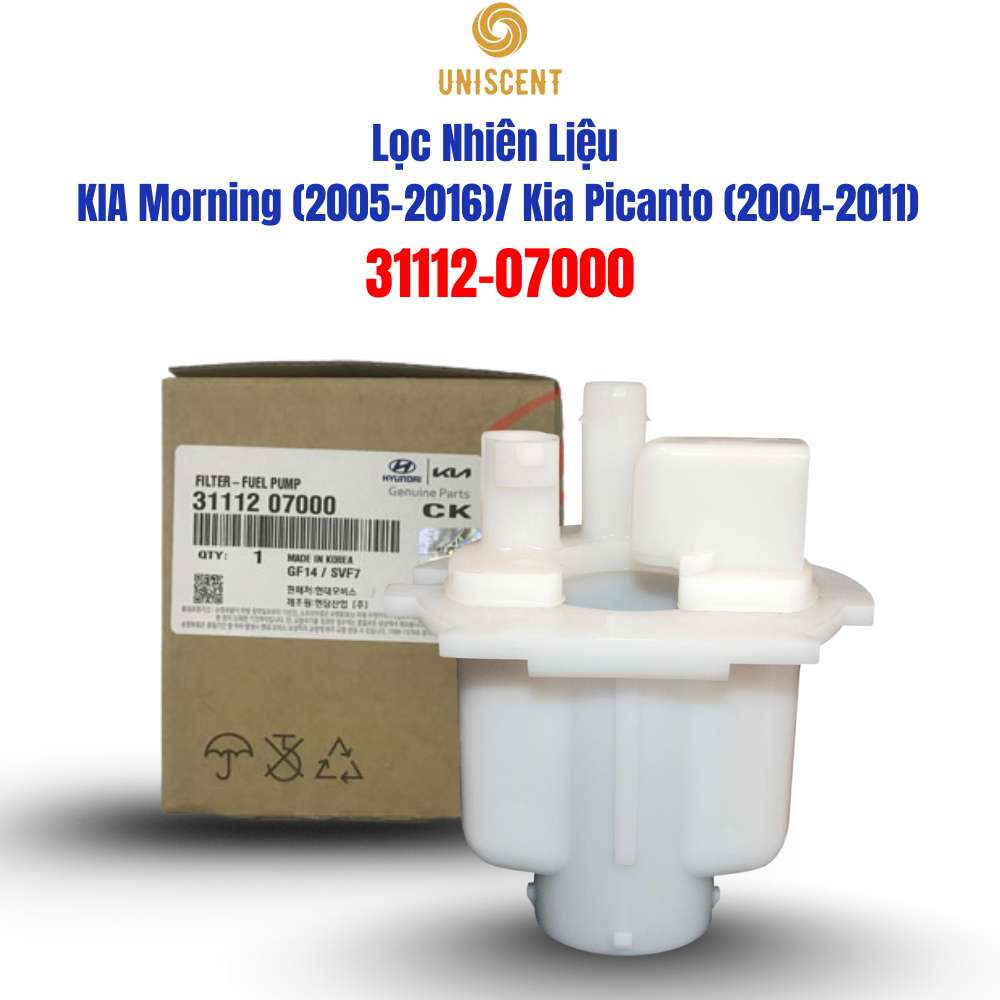 Lọc Xăng Kia Morning (2005-2016)/ Kia Picanto (2004-2011) ( Mã: 31112-07000)
