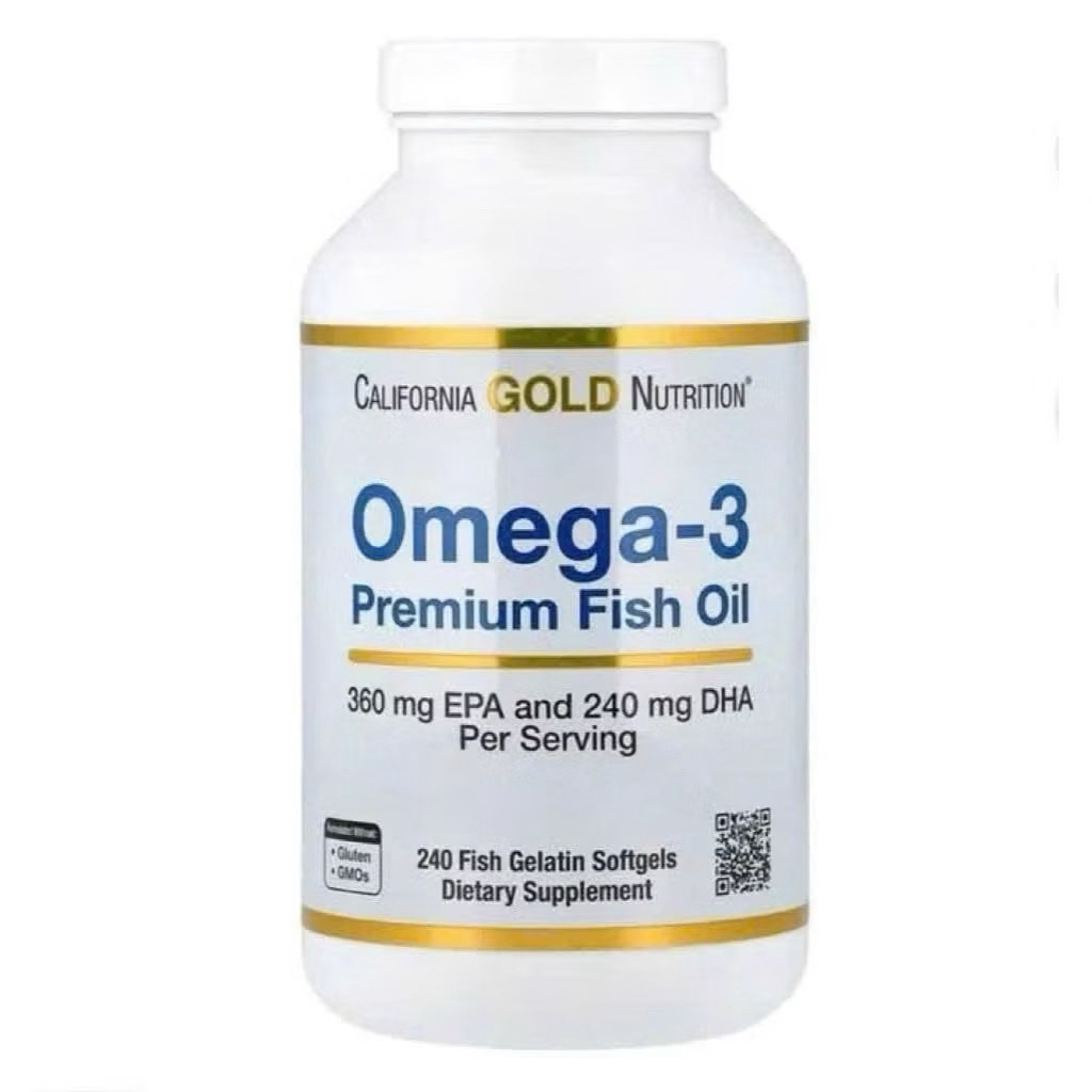 Dầu Cá Omega 3 California Gold Nutrition – Giúp Tăng Cường Sức Khỏe Não Bộ