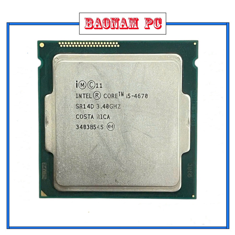 CPU i5-4570,4590,4670,4690. cpu chạy socket 1150/main h81,h87,b85...