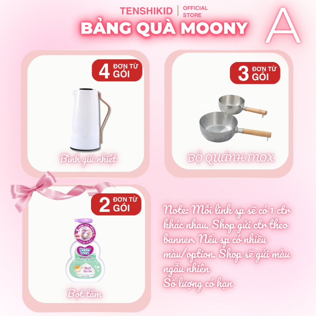 [GIFT KO BÁN] QUÀ TẶNG MOONY - A