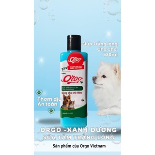 Orgo 530- Sữa tắm chó mèo thú cưng (10 loại 530ml) sp sữa tắm thú cưng của cty Orgo (không phải sữa tắm SOS)
