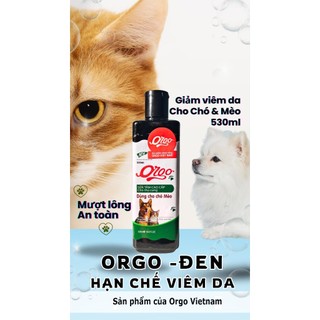 Orgo 530- Sữa tắm chó mèo thú cưng (10 loại 530ml) sp sữa tắm thú cưng của cty Orgo (không phải sữa tắm SOS)
