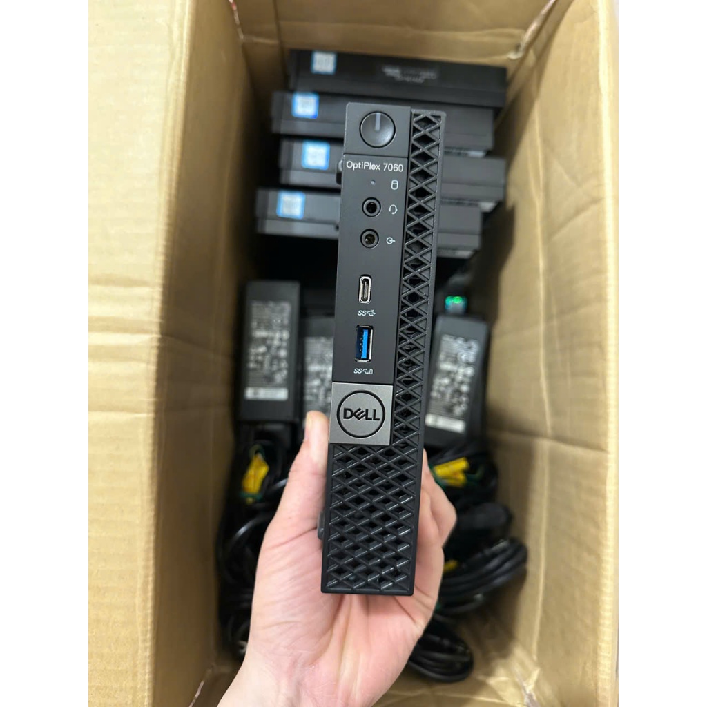 [Giảm Sốc] Máy tính Mini Pc đồng bộ Dell OptiPlex 7060 Micro Core i5 9500T Ram 8G SSD 256G -HDMI-Wif
