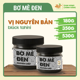 Bơ Mè Đen Nguyên Chất 100% Không Đường , Bơ Mè Đen Black Sesame Tahini Ăn Kiêng, Giàu Canxi Eatclean