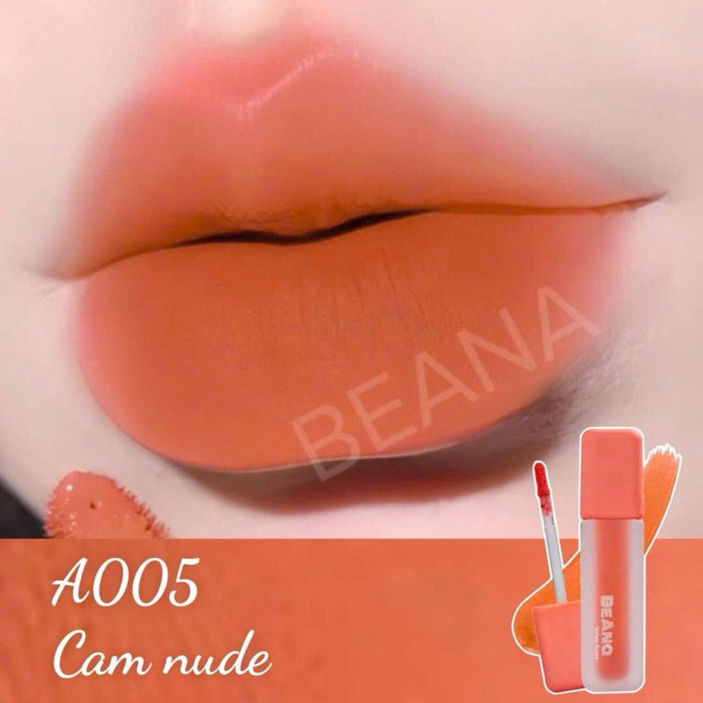 Son kem lì BeAna màu cam Nude V005 -