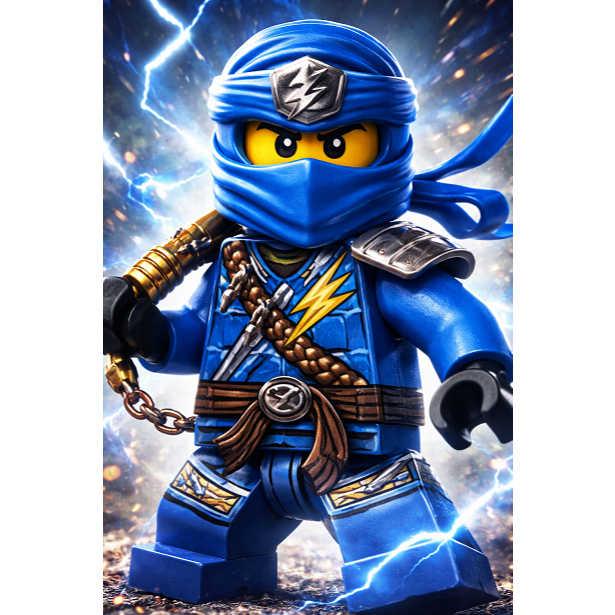 {Chính hãng - nhân vật Ninjago} - Jay