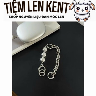 Quai túi kim loại kiểu dây xích bi tròn quai túi xách phụ kiện túi xách
