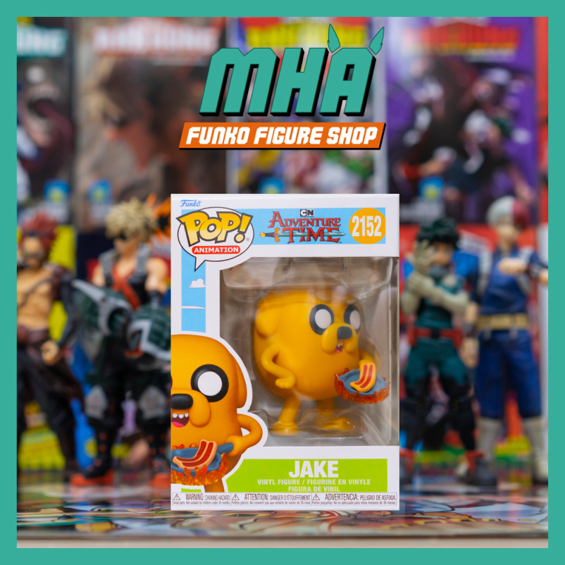 Chính Hãng Funko POP Animation: Adventure Time - Mô Hình Jake with Bacon Pancakes #2152