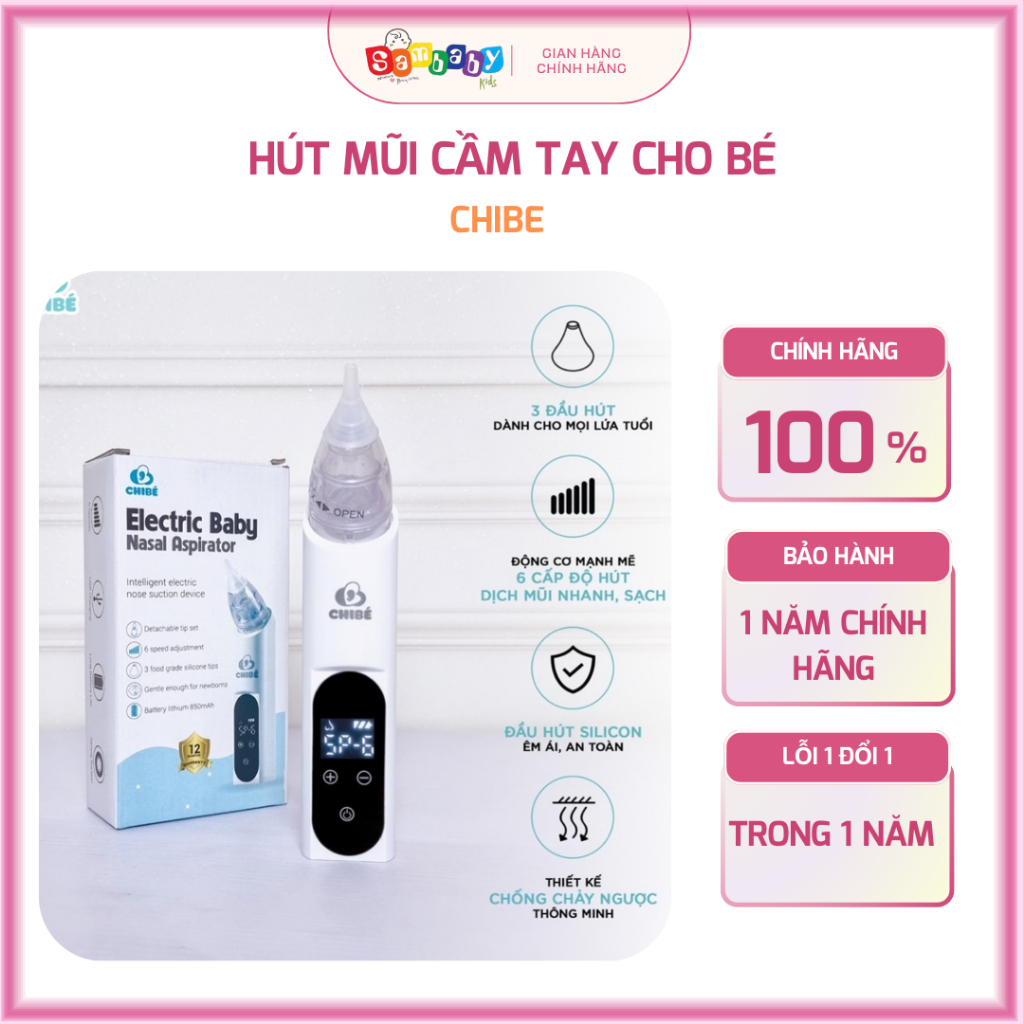 Máy hút mũi điện Chibe