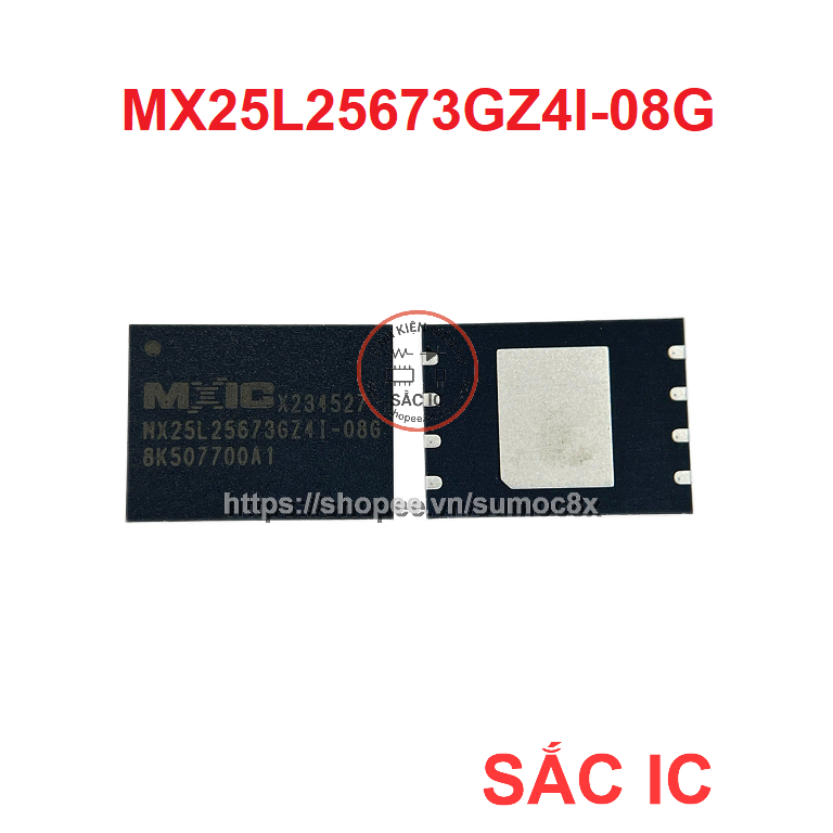 [B39][BIOS] MX25L25673GZ4I-08G MX25L25673GZ41-08G 256Mbits 32MBytes 32Mb - Mới nguyên bản - Original