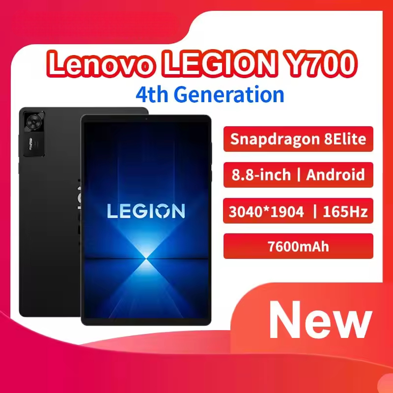 Lenovo Legion Y700 Gen 4 Pad Snapdragon 8 Elite - Chỉ có tiếng Trung/tiếng Anh -Chính Hãng