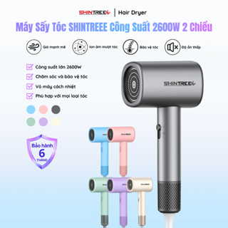 [TẶNG QUÀ] Máy Sấy Tóc SHINTREEE Công Suất 2600W Với 3 Chế Độ Nhiệt Sấy Khô Bảo Vệ Tóc Mượt Mà