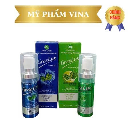 Xịt thơm miệng thảo dược Greelux 12ml