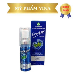 Xịt thơm miệng thảo dược Greelux 12ml