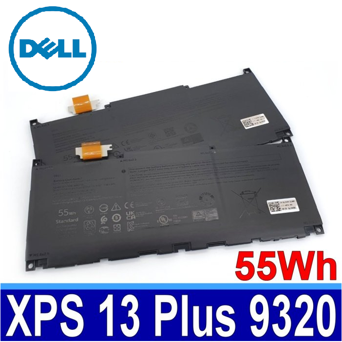 Pin [ZIN] laptop Dell XPS 13 Plus 9320 4K 9340 9345 MN79H NXRKW 0NXRKW