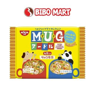 [KOL] Mì trẻ em MUG Nhật vị hải sản 96g cho bé trên 12 tháng - Bibomart