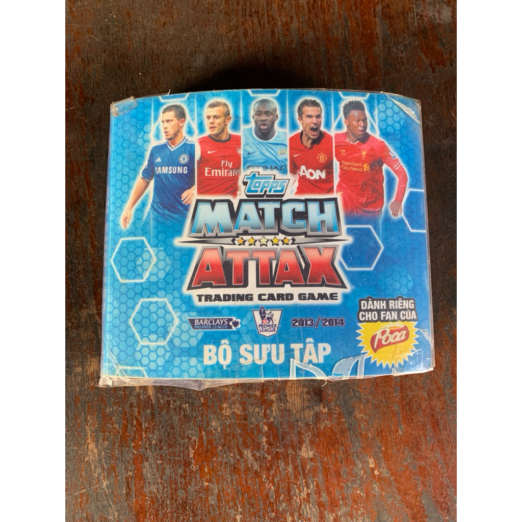 FULL 68 THẺ CẦU THỦ POCA MATCH ATTAX PHIÊN BẢN NĂM 2013-2014