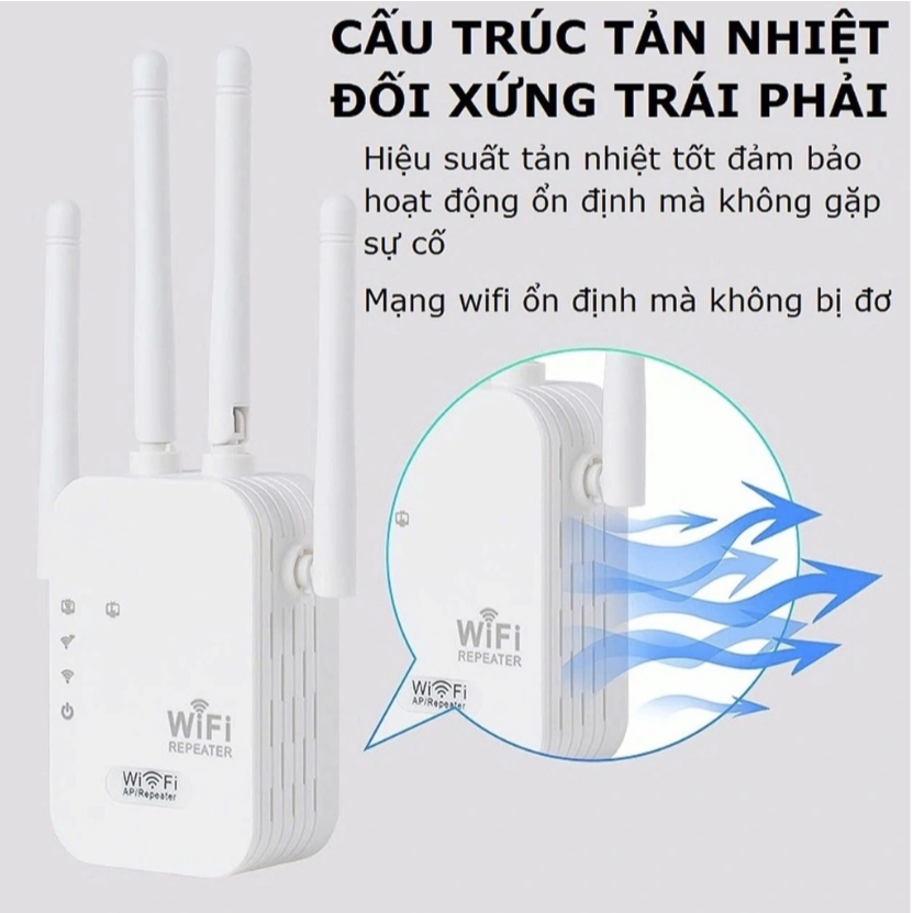 Bộ kích sóng wifi K26 phiên bản 2026 có Tiếng Việt 4 râu 6 râu wifi 6 tốc độ 300mbps phát xuyên tường sóng mạnh | BigBuy360 - bigbuy360.vn