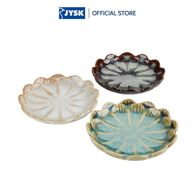 Khay trang trí | JYSK FORSBACKA | gốm | nhiều màu | Ø11xC2cm
