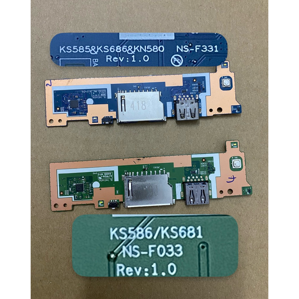 Công tắc mở nguồn Board Power-on USB cho laptop IdeaPad Slim 3 15IRU8 15IRH8 15IAH8 16IRU8 16IRH8 16