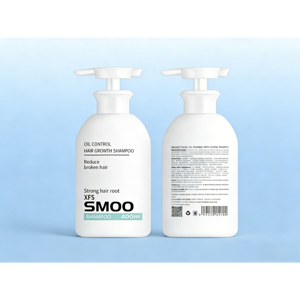 Dầu gội đầu XFSSMOO, giúp giữ cho tóc chắc khỏe và suông mượt, thích hợp cho da đầu nhờn, XFSSMOO gi
