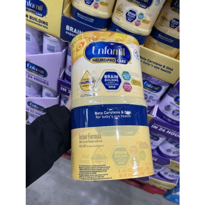 [DATE 2027] Sữa Enfamil neuro pro care mỹ Set 2 hộp
