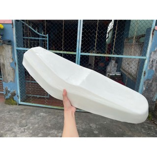 Mút Yên 2 Tầng Cho Wave Nhỏ, Wave Thái, Wave Zx, Form Yên Mút Trắng